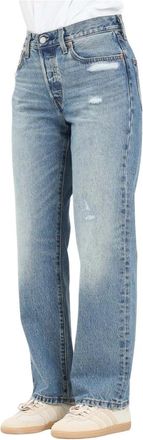 Levi's Jeans - Dames - Regular Fit Jeans - Blauw - W28 L30 - Denim - Jeans