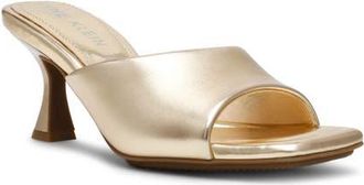 Anne Klein Jerilyn Slide Sandal in Light Gold at Nordstrom, Size 5.5