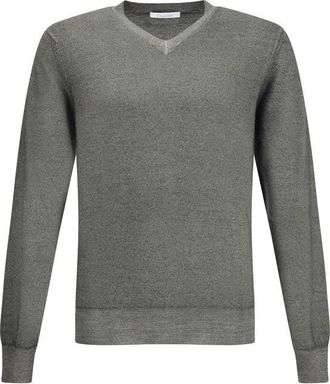 Cruciani V-neck Mens Sweater