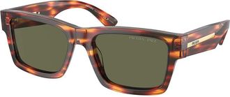 Prada PR 25ZS Polarized 16S03R Mens Sunglasses Tortoiseshell Size 53