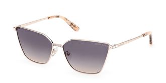 Guess GM00023 32W Womens Sunglasses Gold Size 60