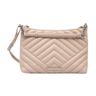 A|X Armani Exchange Tassen, Dames, Roze, ONE Size, Leer, Gewatteerde Crossbody Tas