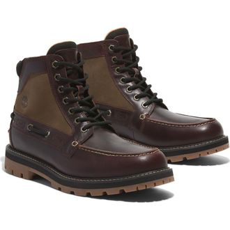 Timberland Britton Road Mid Waterproof Boot in Burgundy Full Grain at Nordstrom, Size 8.5