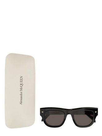 Alexander McQueen 760610_J07491056 Acetate Sunglasses - Black