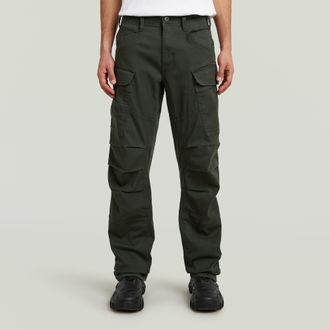 G-Star Mens G-Star RAW 3D Regular Straight Cargo Pants - Grey Cotton - Size 30W/32L