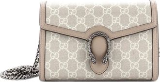 Gucci Dionysus Chain Wallet GG Coated Canvas Small crossbody bag - Beige