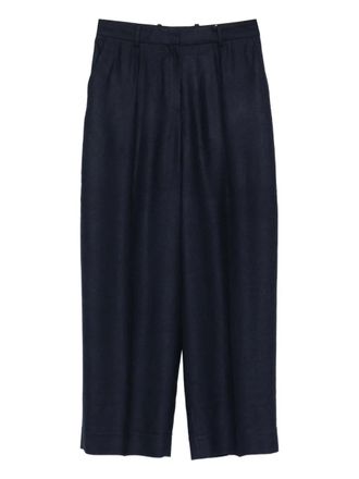 Toteme flannel trousers - Blue