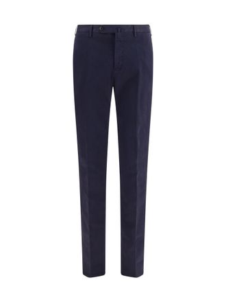 Pantaloni Torino Navy Blue Slim Chino Pants