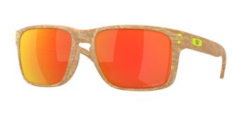 Oakley OO9244 HOLBROOK Asian Fit Polarized 924474 Mens Sunglasses Brown Size 56