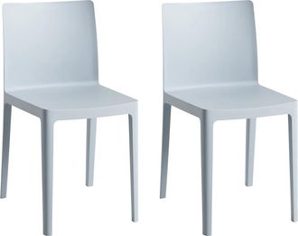 HAY &Eacute;l&eacute;mentaire Chair, graublau (2er Set)