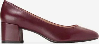 Cole Haan Womens Go-to Shayla Block Heel Pumps - Red Size 5.5
