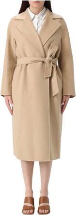 Max Mara Dames, Mantels, Beige, Maat: L