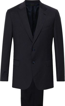 Brioni Trevi suit - men - Mohair/Wool/Cupro/Cotton - 56 - Blue