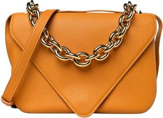 Bottega Veneta Orange Mount Envelope Bag Size 35.5