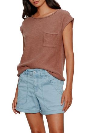 Sanctuary Easy Cotton T-Shirt in Mud Bath Brown at Nordstrom, Size Large