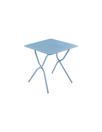 Lafuma Mobilier Table Pliante Balcony Colorblock Ciel Compacte, Design Et R&eacute;sistante Aux Intemp&eacute;ries - Lafuma Mobilier