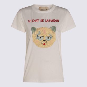 Valentino T-Shirts And Polos Light And Natural-Donna