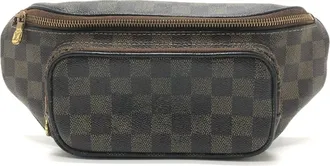 Louis Vuitton Brown Damier Canvas Pouch Sling Bag (Pre-Owned)