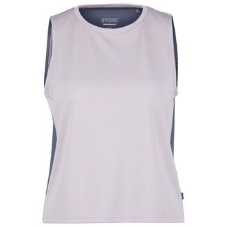Stoic Performance ForsvikSt. Tank Tank Top f&uuml;r Damen | grau/wei&szlig;