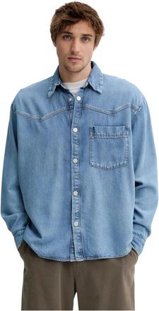 Won Hundred Denim Shirt - Heren - Spijkeroverhemden - Blauw - XL - Denim - Overhemden