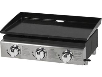 Habitat et Jardin Plancha presto 3 - 3 Quemadores - 9.7kw - Gris