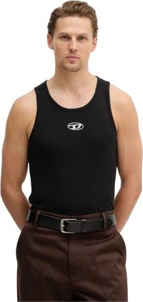 Diesel T-Lifty-Iod Tank Top - Heren - Tops - Zwart - Maat: XL Katoen