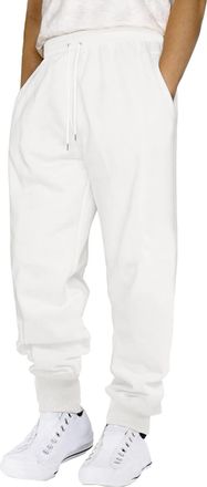 Generic Wide Jogging Bottoms, Mens Harem Trousers, Elastic Waistband, Winter Trousers, Mens Loose Relaxed Fit Sweatpants, Jogging Bottoms, Aestethic Sweatpant