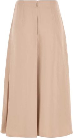 Fendi Womens Skirt Pink Silk