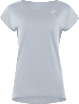Winshape T-Shirt WINSHAPE MCT013, Damen, Gr. XXL, grau (cool grau), 50% Modal, 50% Baumwolle, Rundhals, Shirts T-Shirt, Ultra leicht