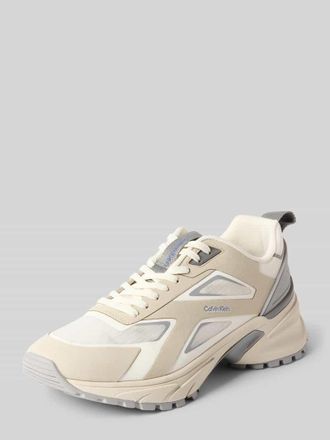 Calvin Klein Low Top Sneaker mit Label-Detail Modell HIKE RUN in Hellgrau, Gr&ouml;&szlig;e 38