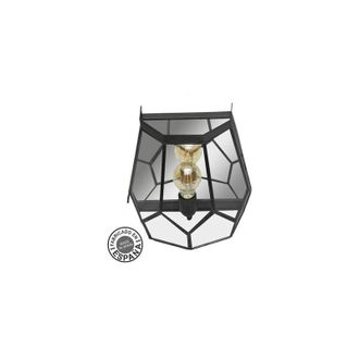 Fabrilamp Aplique Lente 1xe27 Negro