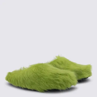 Marni Mens Sandals Acid Green _cover Le Sole El