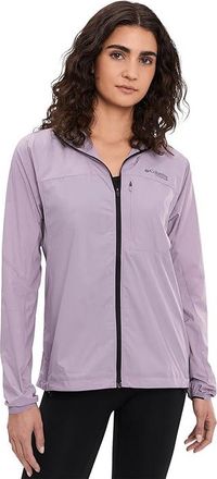 Columbia Khyex Pro Wind Jacket Womens Jacket Shale Purple : 2XL, Nylon