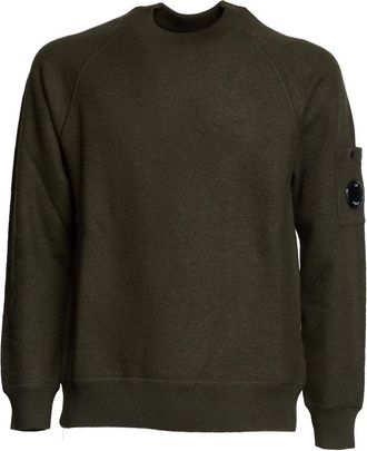 C.P. Company C.p. Company, Heren, Truien, Groen, Maat: XL Wol