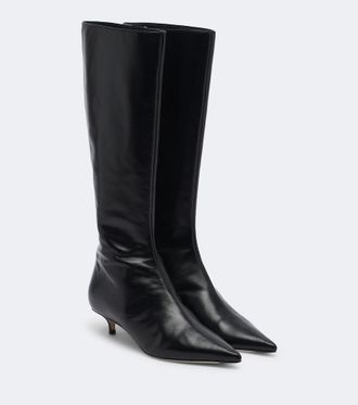 Jimmy Choo London Amis leather knee-high boots