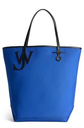 J.W.Anderson Tall Anchor Canvas Tote in Blue/Black at Nordstrom