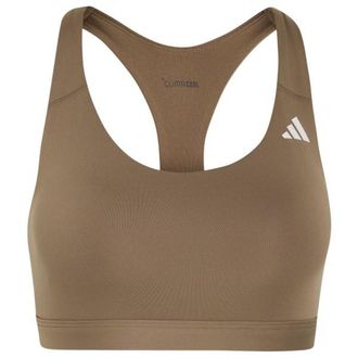 adidas Optime Essentials Workout Medium Support Sport-BH f&uuml;r Damen | braun