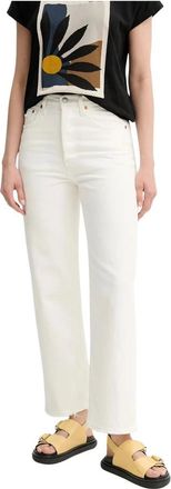 Levi's Jeans, Dames, Wit, W24 L27, Denim, Straight Jeans