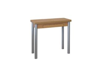 Pondecor Interiorismo Mesa extensible tipo libro color roble. 80&times;40/80&times;76 cm