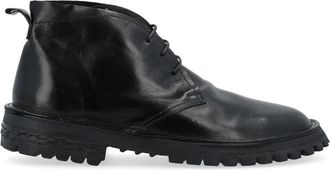 Moma Polacco veterschoenen - Heren - Veterlaarzen - Zwart - 41 EU - Leer - Schoenen