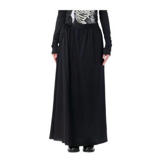 Our Legacy Gonna Lunga in Lyocell - - Skirts - Donna - Nero - M