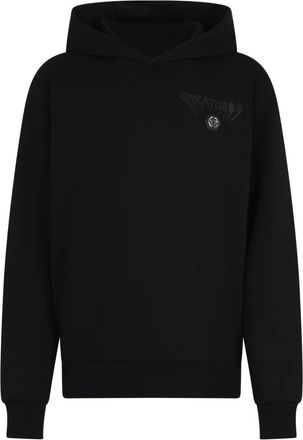 Philipp Plein Hoodie Sweatshirt - Heren - Hoodies - Zwart - 3XL - Katoen - Hoodies & sweatvesten
