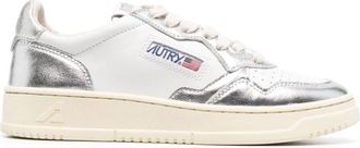 Autry Medalist Low Leren Sneakers - Dames - Sneakers - Wit - 36 EU - Katoen - Schoenen