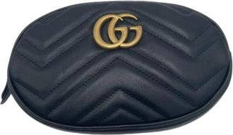 Gucci Pre-owned Belt Bags, female, Black, Size: ONE SIZE Pre-owned Vintage Belt Bag