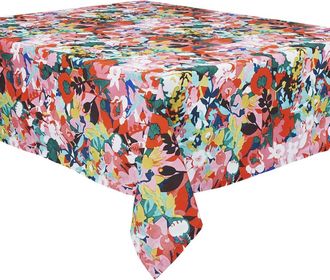 Vent de Boh&egrave;me Mantel de algod&oacute;n con estampado floral 140x235