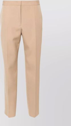 Jil Sander cropped tailored pant front crease