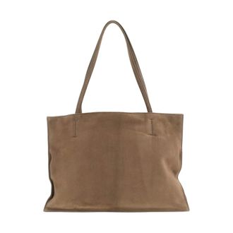 Maeden Tassen, Dames, Bruin, ONE Size, Leer, Markttas