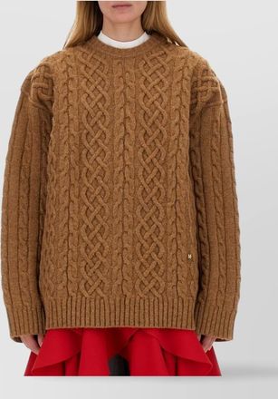Moschino oversized virgin wool jumper