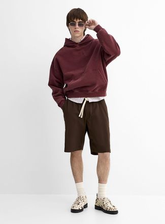 Djab Mens Stretch twill Bermuda Shorts