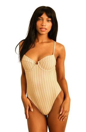 Dippin' Daisy's Swimwear Saltwater One Piece in Nostalgia Stripe at Nordstrom, Size Small